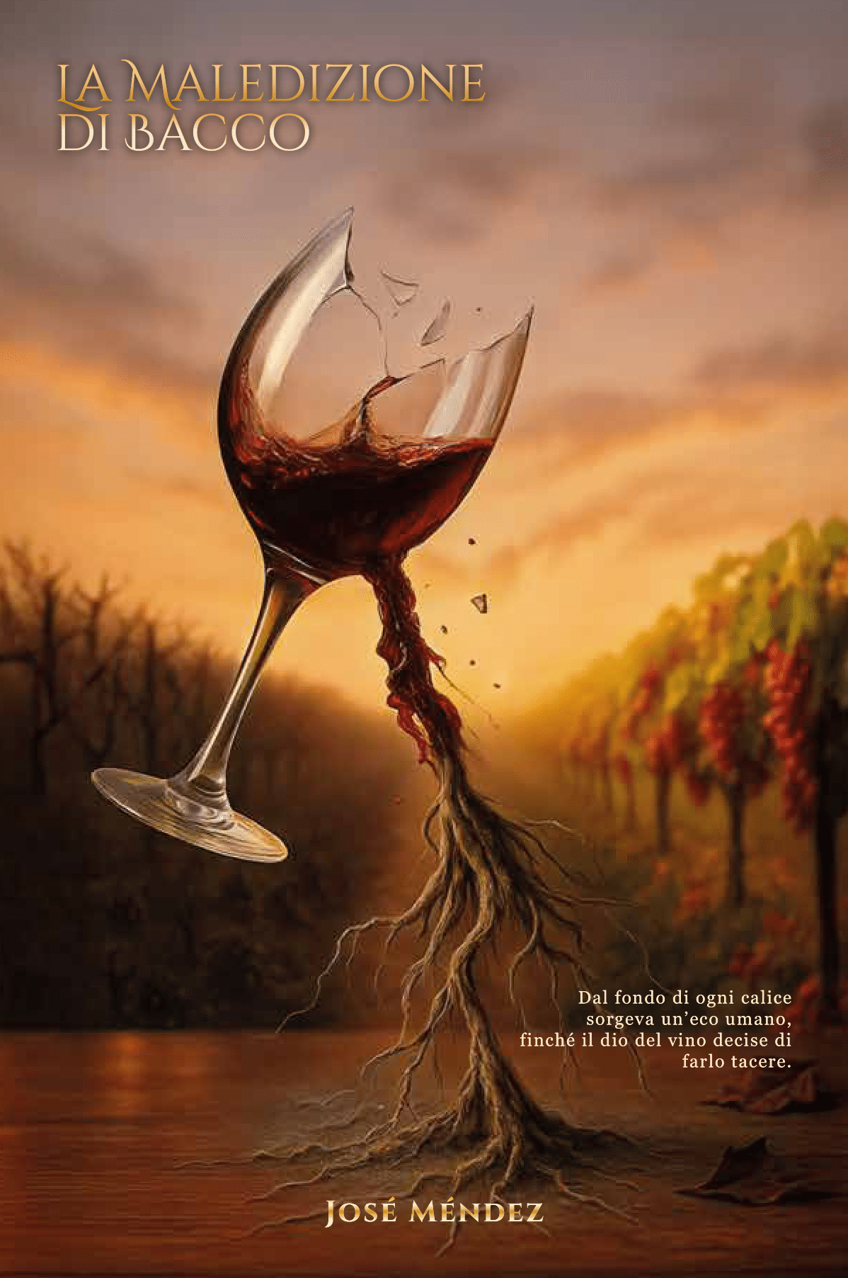 Copertina ufficiale La Maledizione di Bacco